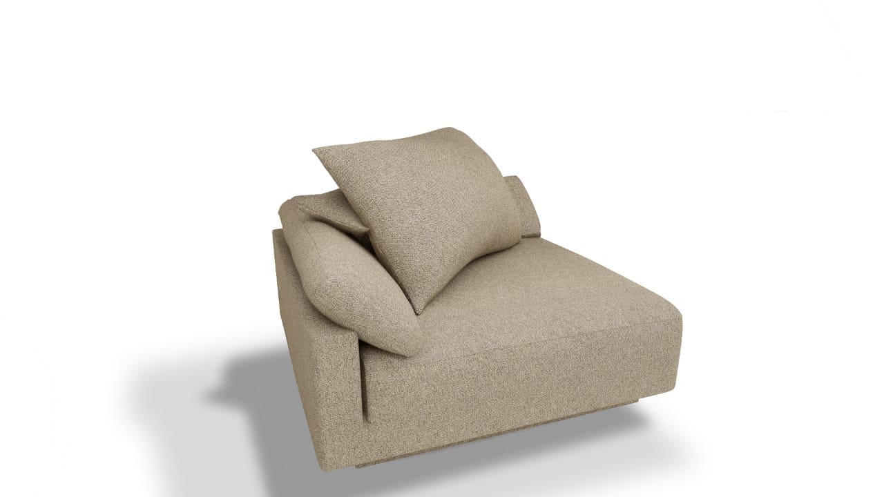 Cuban Left Corner Armchair - IC-06