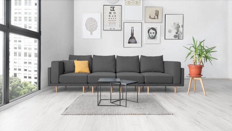 FEYDOM modular four-seater with bed Clooods 4S